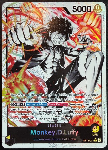 Monkey.D.Luffy ST13-003 Alternate Art
