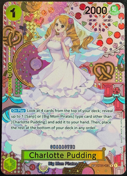 Charlotte Pudding OP03-112 Alternate Art