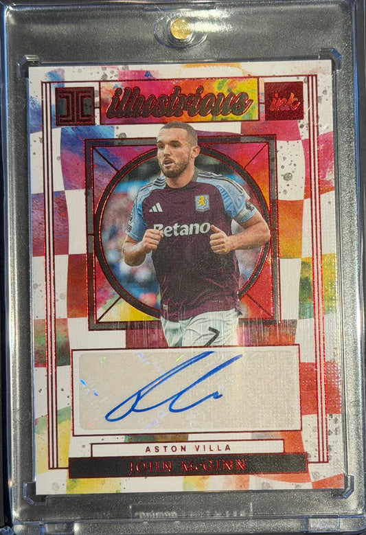John Mcginn Illustrious Ink Auto 42/75 Panini Impeccable PL 2024/25