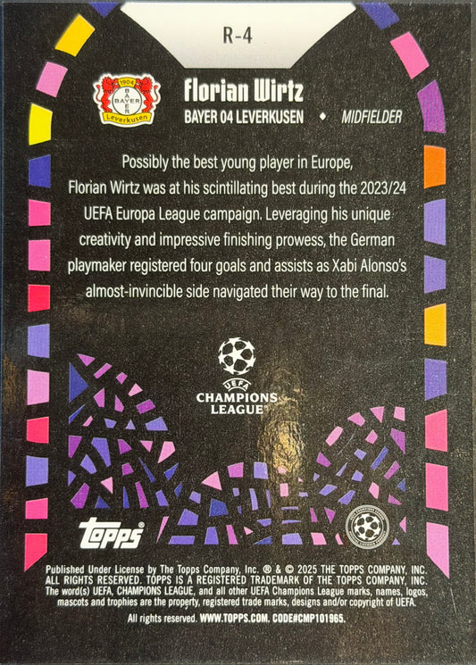 Florian Wirtz R-4 Renaissance Topps Merlin Case Hit