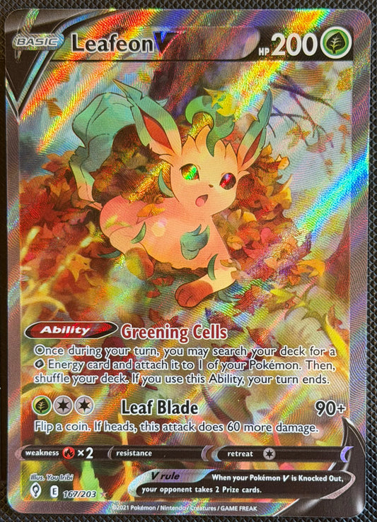 Leafeon V 167/203 [Evolving Skies]