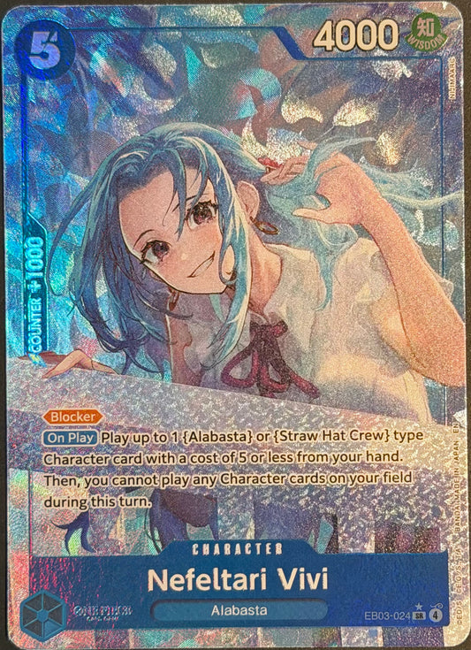 Nefeltari Vivi EB03-024 ALT ART SR One Piece English