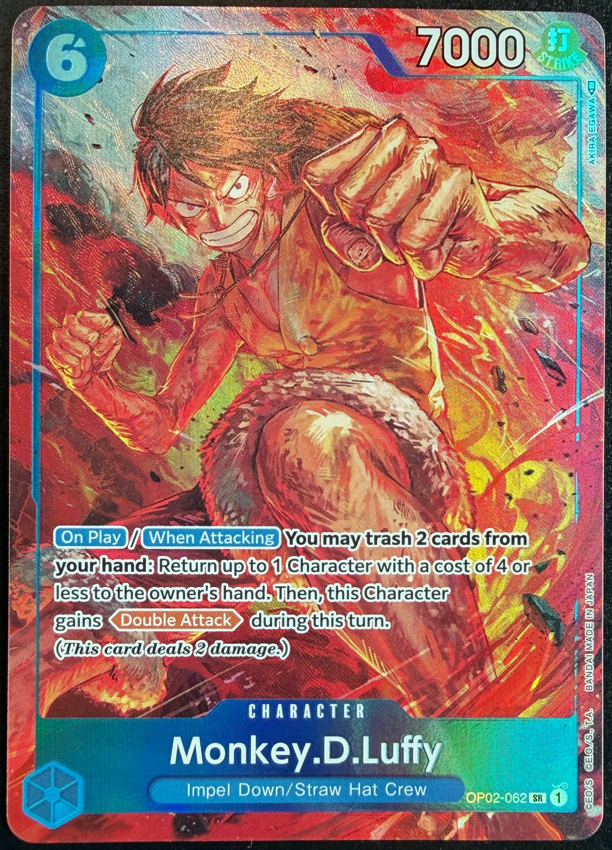 Monkey.D.Luffy OP02-062 Alternate Art