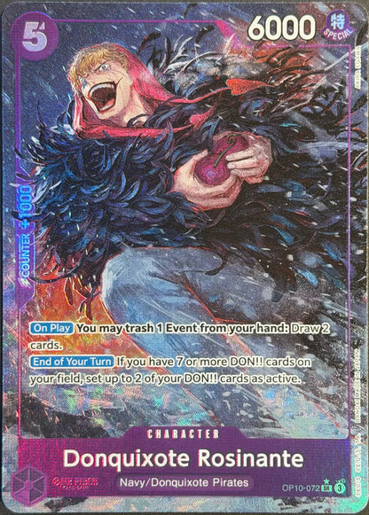 Donquixote Rosinante SR Alt Royal Blood OP10-072 English
