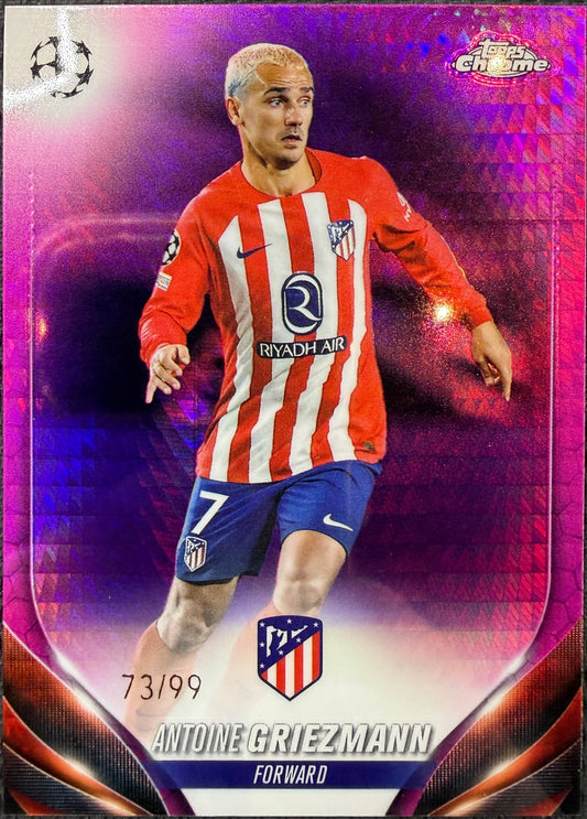 Antoine Griezmann 73/99 2023/24 Topps Chrome UEFA