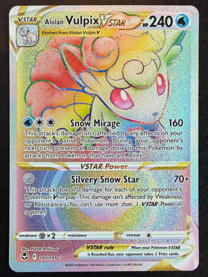 Alolan Vulpix VStar 197/195 [Silver Tempest]