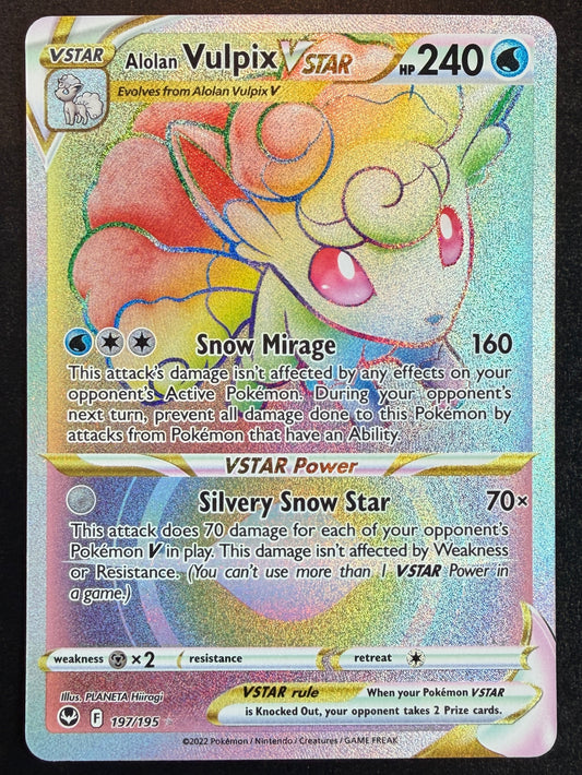 Alolan Vulpix VStar 197/195 [Silver Tempest]