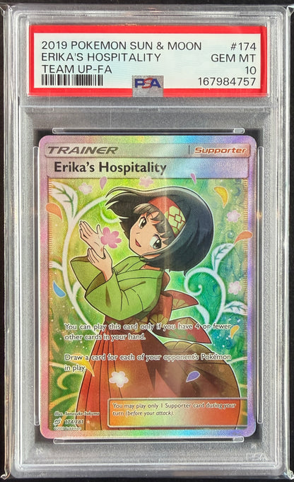 Erika’s Hospitality 174/181 [Sun & Moon] PSA 10
