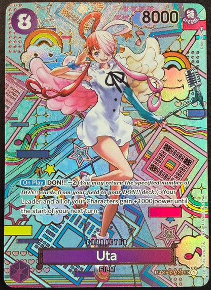 Uta OP02-120 Secret Rare
