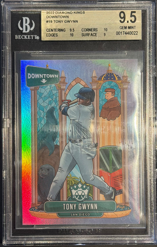 2022 Diamond Kings Tony Gwynn Downtown BGS 9.5