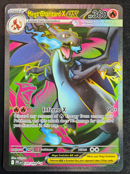 Mega Charizard X Ex 109/094 [Phantasmal Flames]