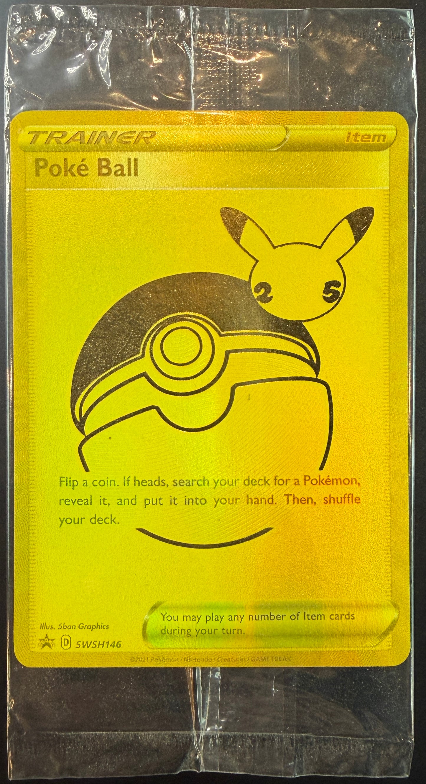 Poké Ball SWSH146 [Celebrations] Sealed Promo