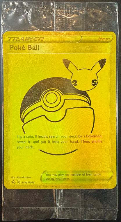 Poké Ball SWSH146 [Celebrations] Sealed Promo