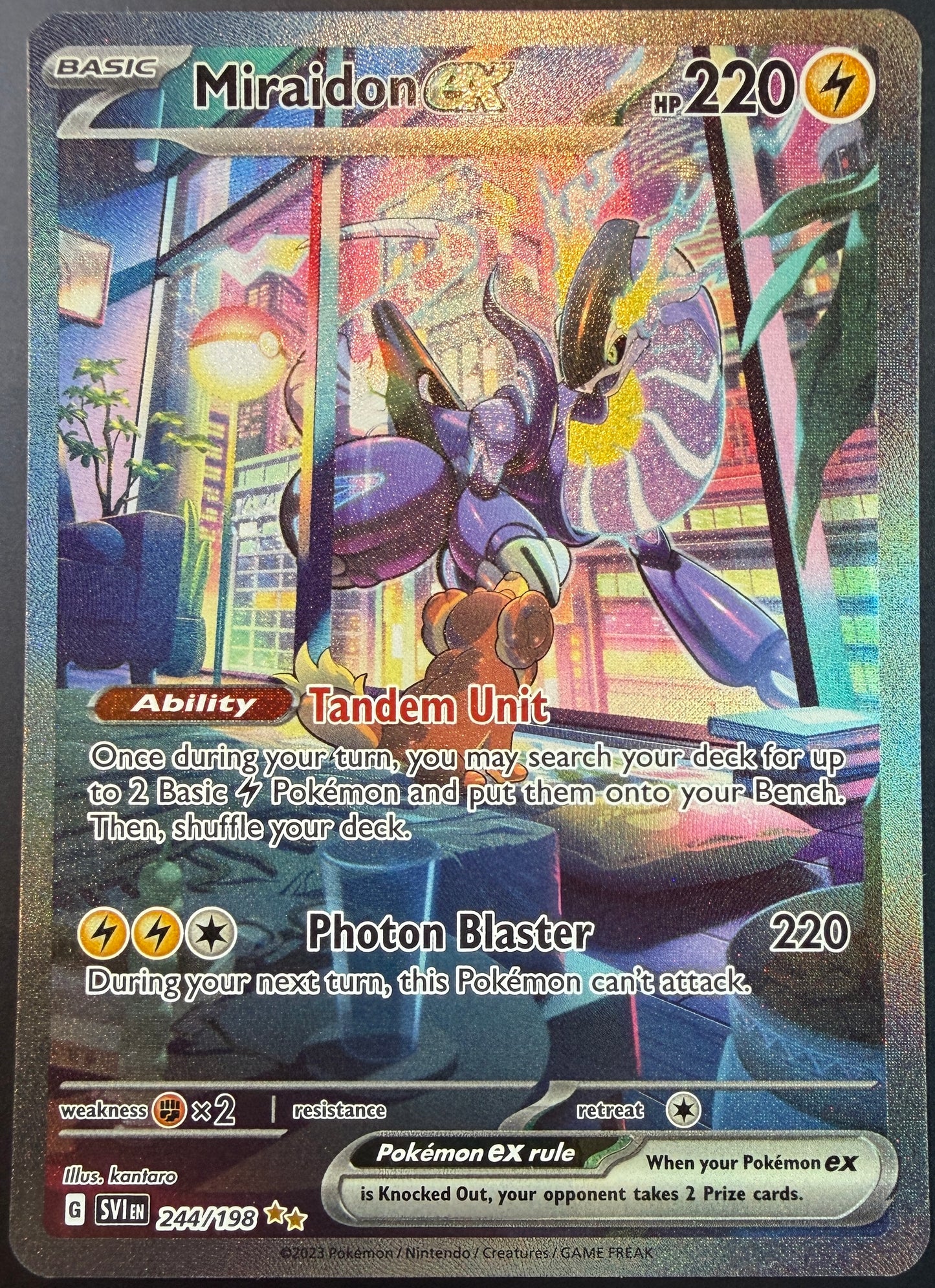Miraidon ex 244/198 [Scarlet & Violet]
