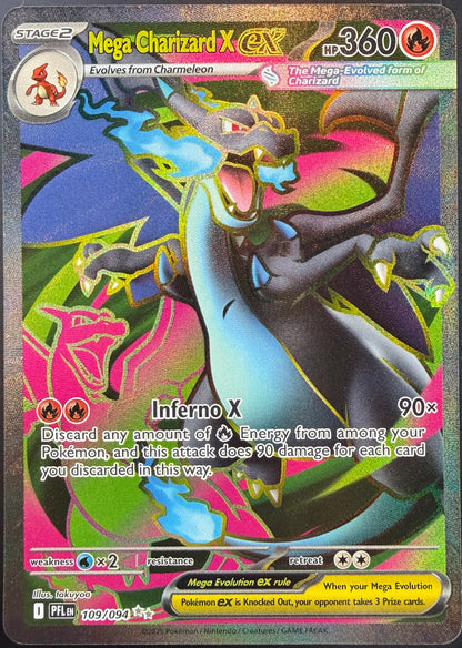 Mega Charizard X Ex 109/094 [Phantasmal Flames]