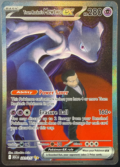 Team Rocket’s Mewtwo 281/217 [Ascended Heroes]