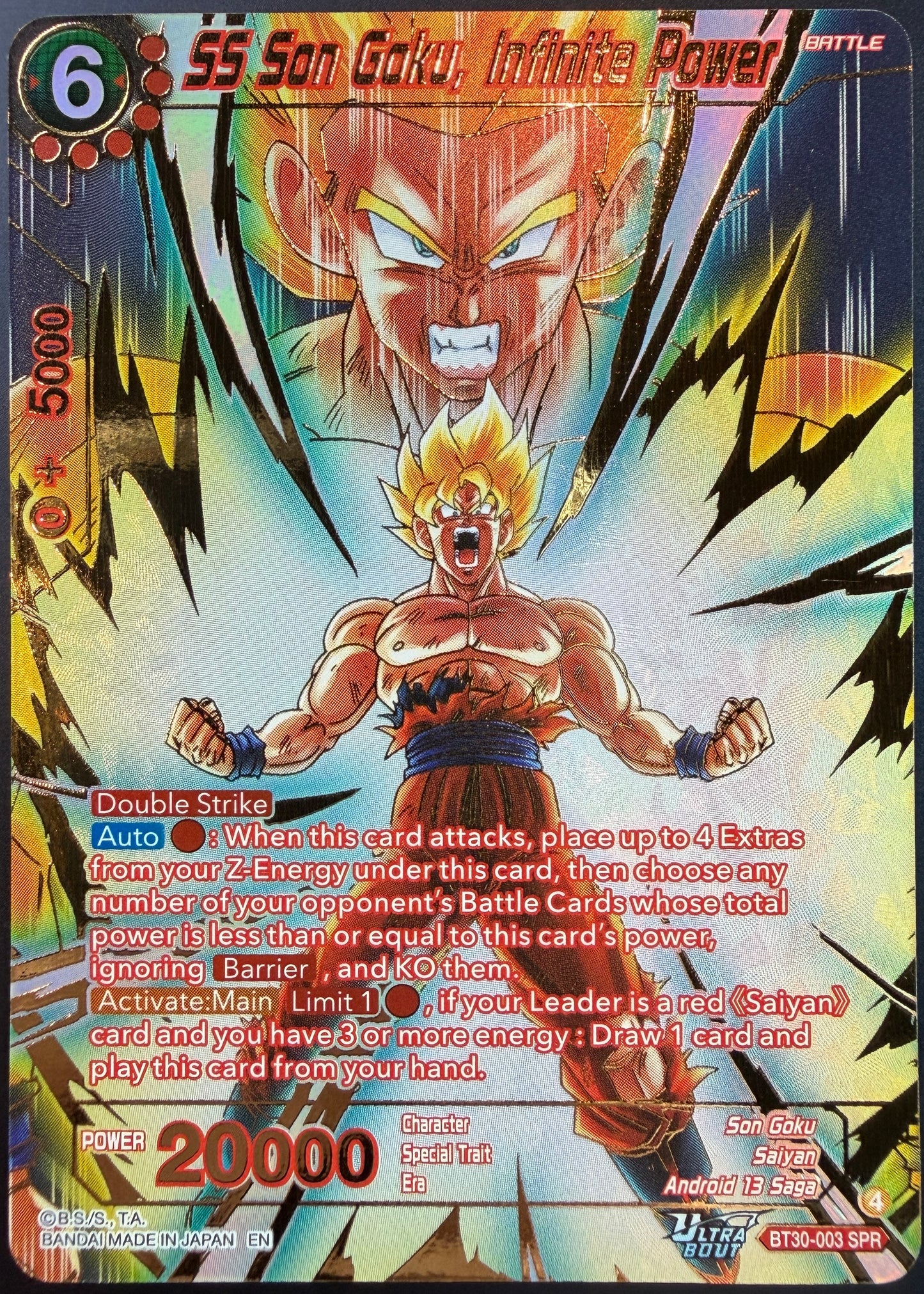 SS Son Goku, Infinite Power BT30-003 SPR