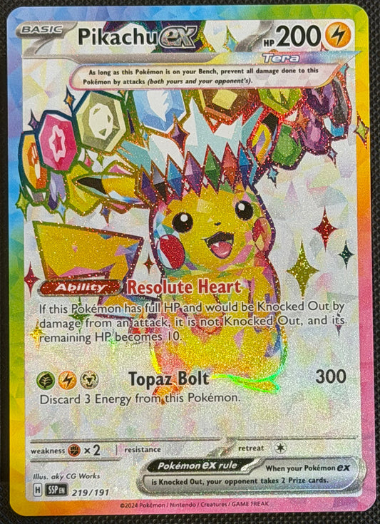 Pikachu ex 219/191 [Surging Sparks]