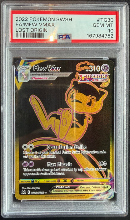 Mew Vmax TG30/TG30 [Lost Origin] PSA 10