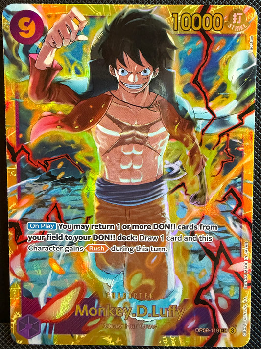 Monkey D. Luffy OP09-119 Secret Rare [SEC]