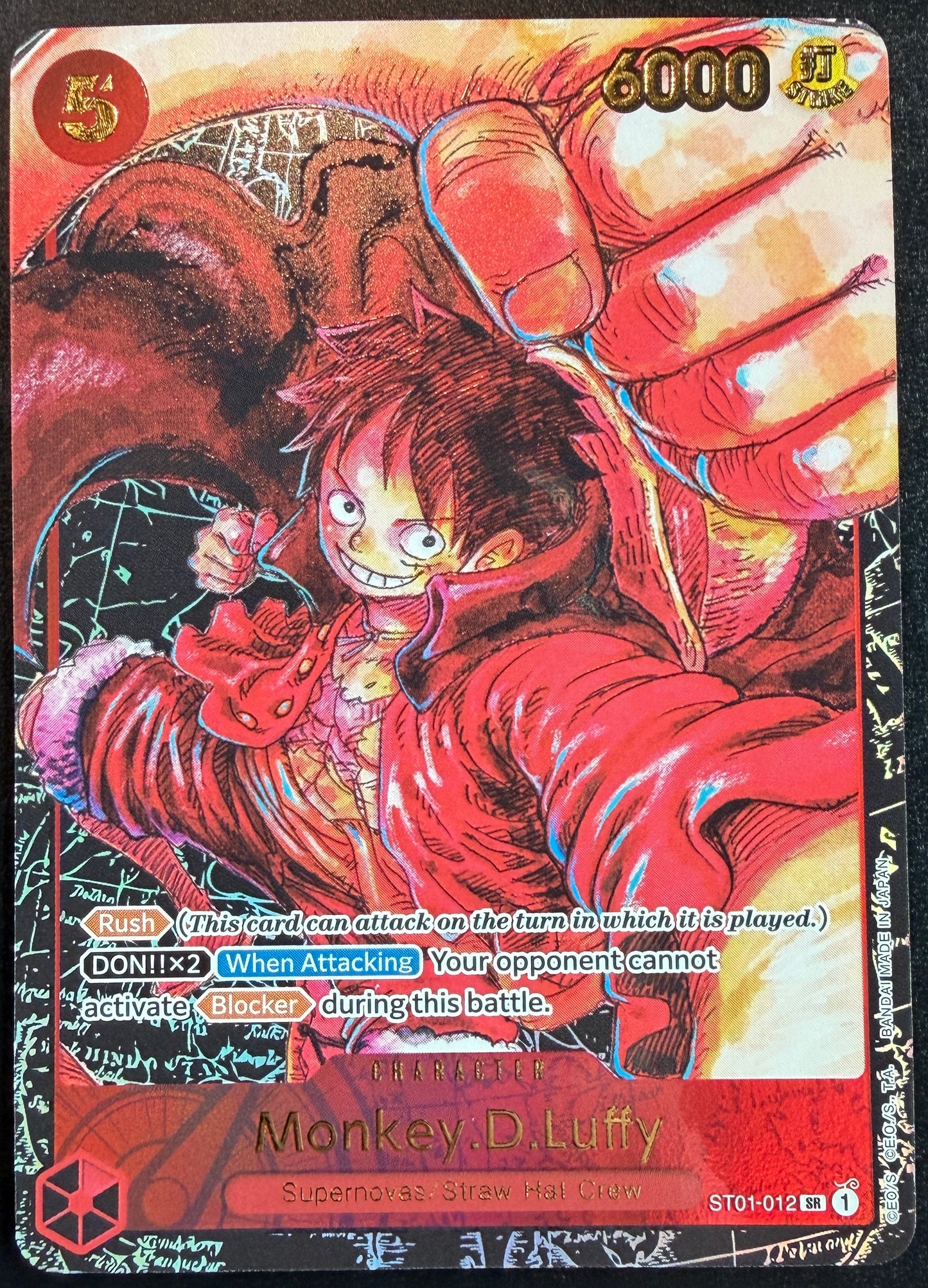 Monkey.D.Luffy ST01-012 Alternate Art