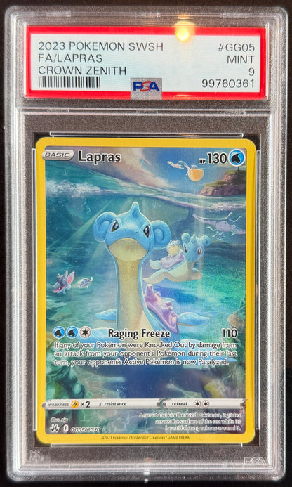Lapras GG05/GG70 [Crown Zenith] PSA 9