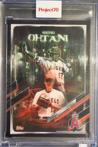 Shohei Ohtani - 2021 Topps Project 70 - By The Shoe Surgeon #550