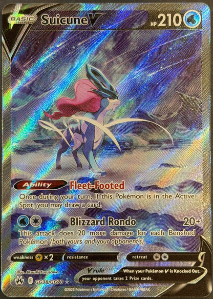 Suicune v GG38/GG70 Crown Zenith Galarian Gallery