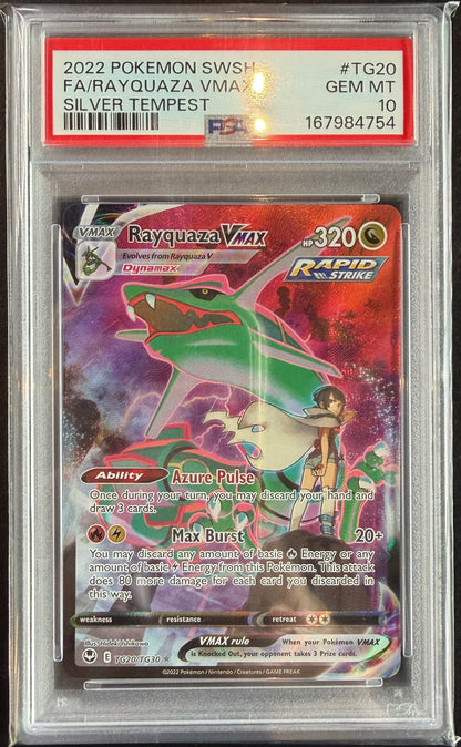 Rayquaza Vmax TG20/TG30 [Silver Tempest] PSA 10