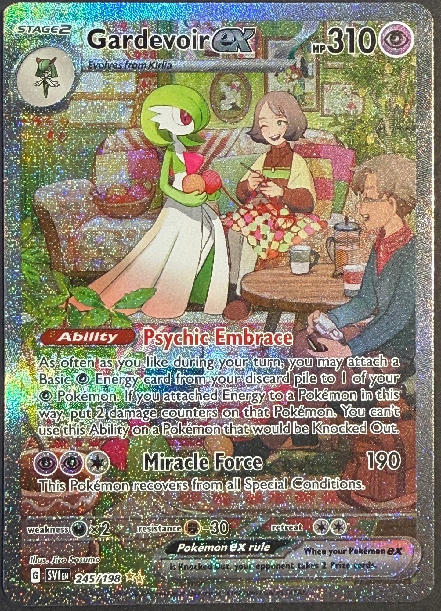 Gardevoir 245/198 SIR Scarlet & Violet base