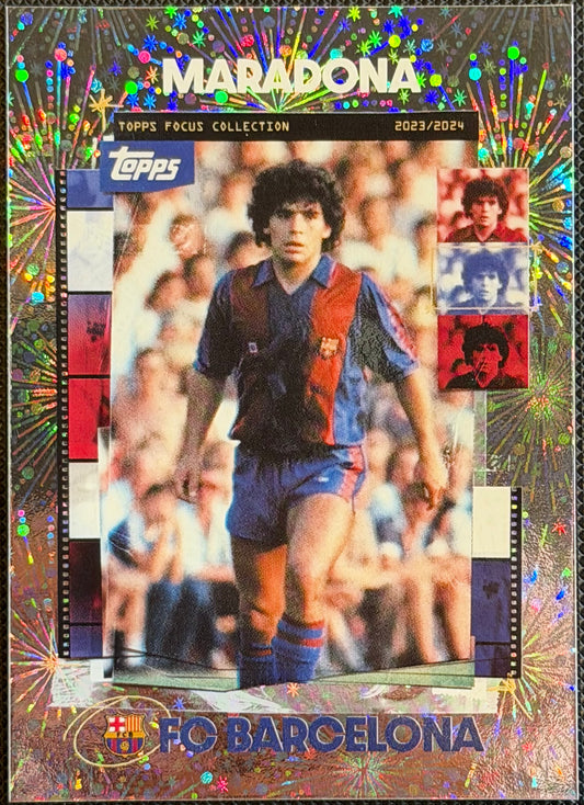 2023/24 Topps Focus Maradona #36 Fireworks