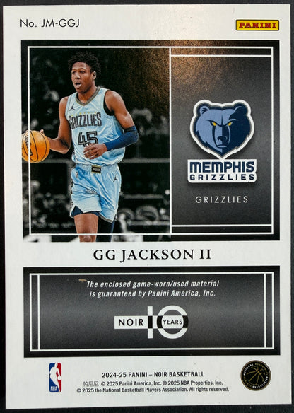 GG Jackson II 31/99 2024/25 Noir Basketball Patch