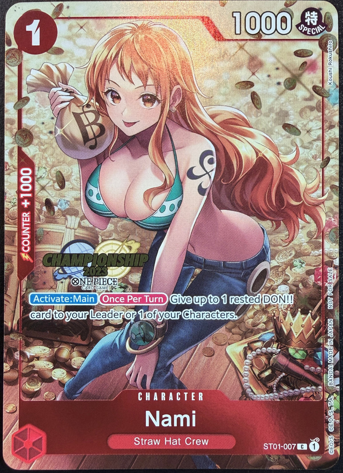 Nami ST01-007 Championship Stamp