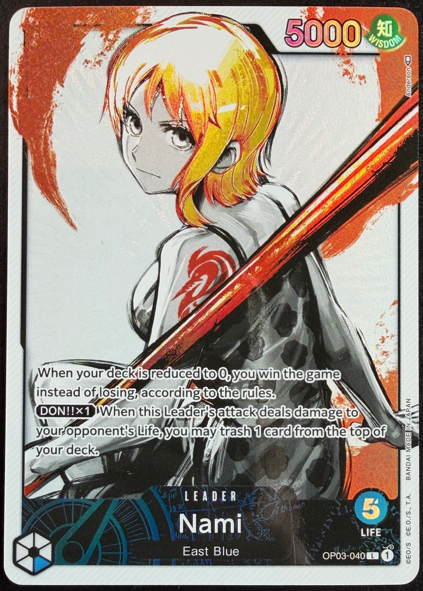 Nami OP03-040 Parallel Leader