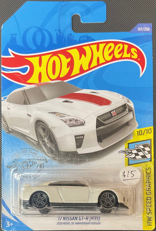 Hot Wheels: '17 Nissan GT-R (R35) [137/250]