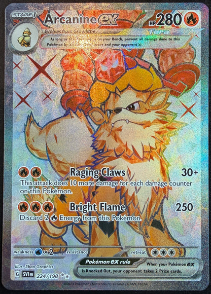 Arcanine ex 224/198 [Scarlet & Violet]