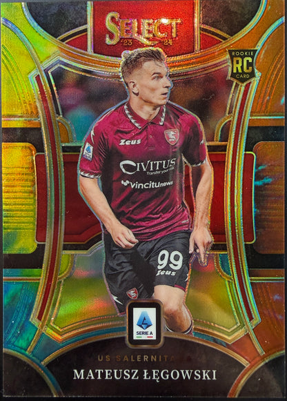 Mateusz Łęgowski 14/25 Tie Dye 2023/24 Panini Select Soccer