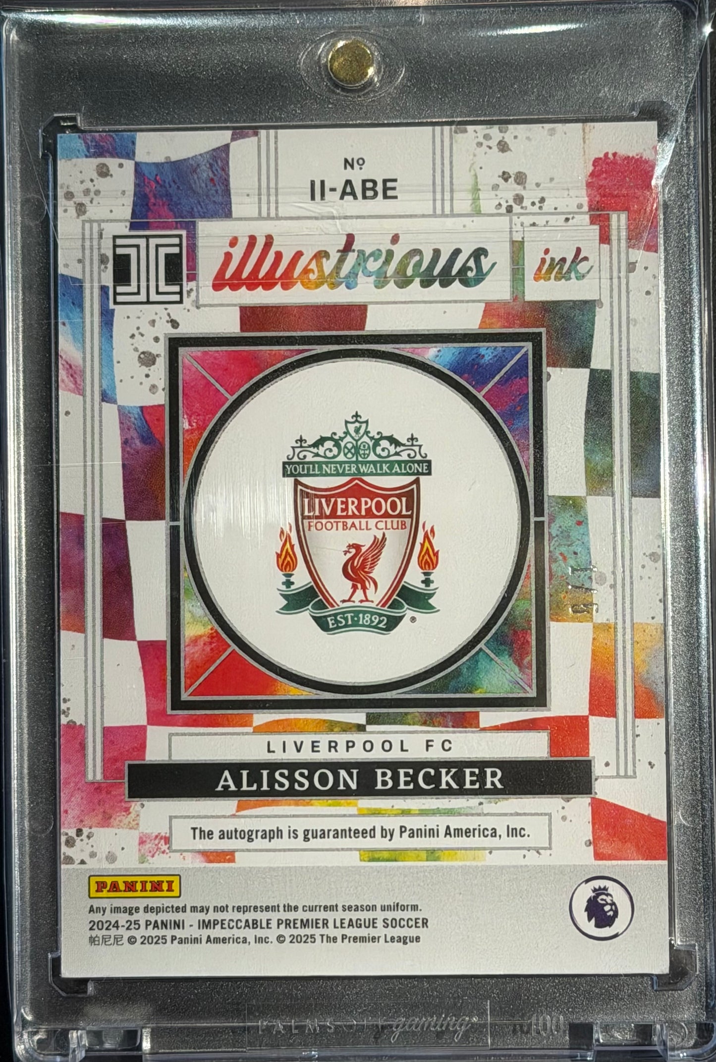 Allison Becker 1/5 Auto 2024-25 Impeccable illustrations ink