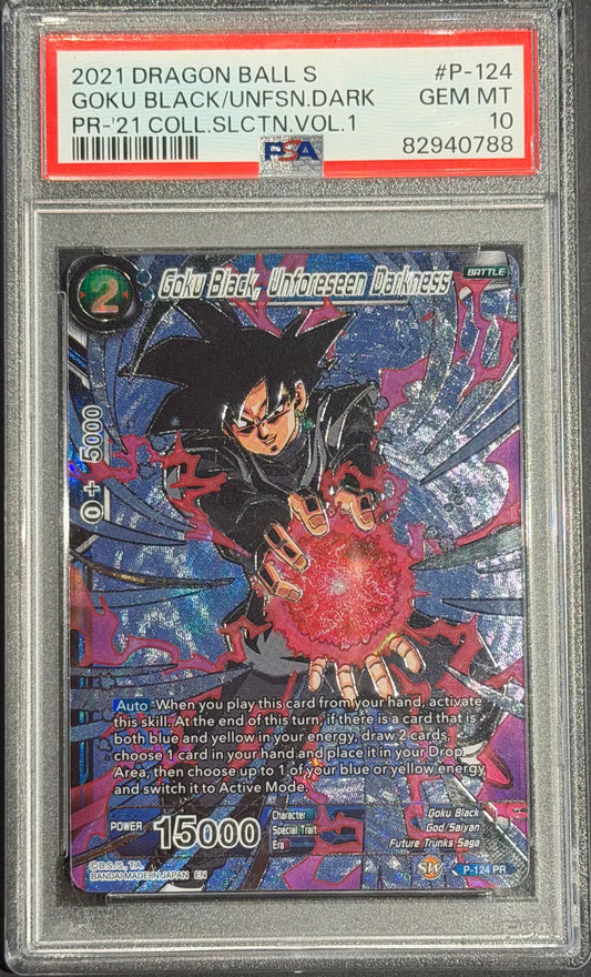 Goku Black, Unforseen darkness PSA 10