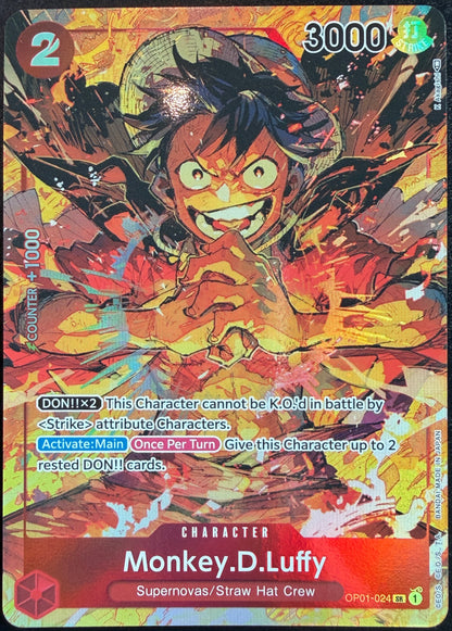Monkey.D.Luffy OP01-024 Alternate Art