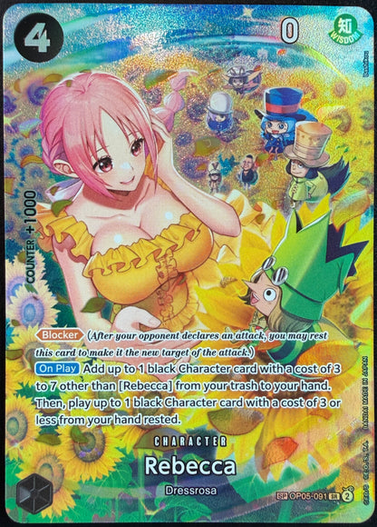 Rebecca OP05-091 Alternate Art