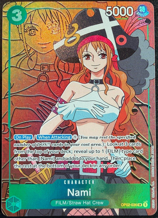 Nami OP02-036 Alternate Art