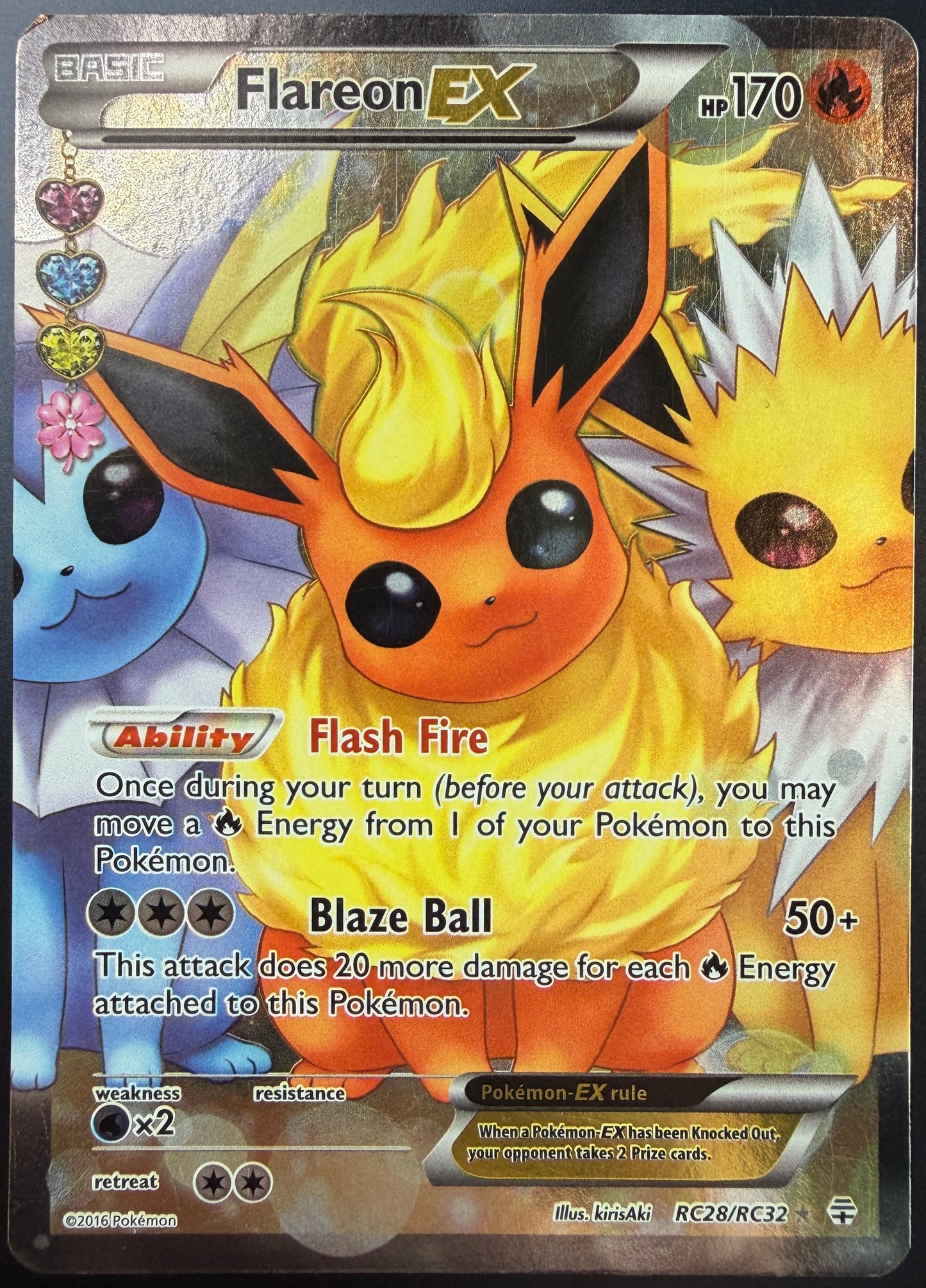 Flareon EX RC28/RC32 [Generations]