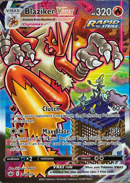Blaziken Vmax 201/198 [Chilling Reign]
