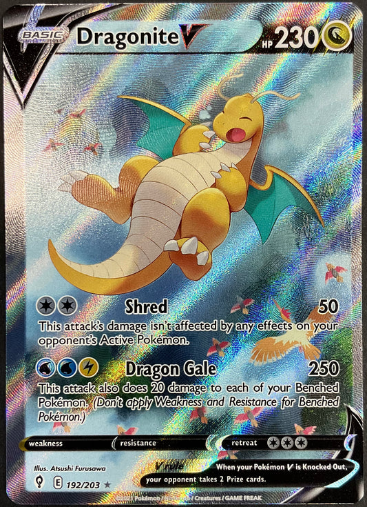 Dragonite V 192/203 [Evolving Skies]
