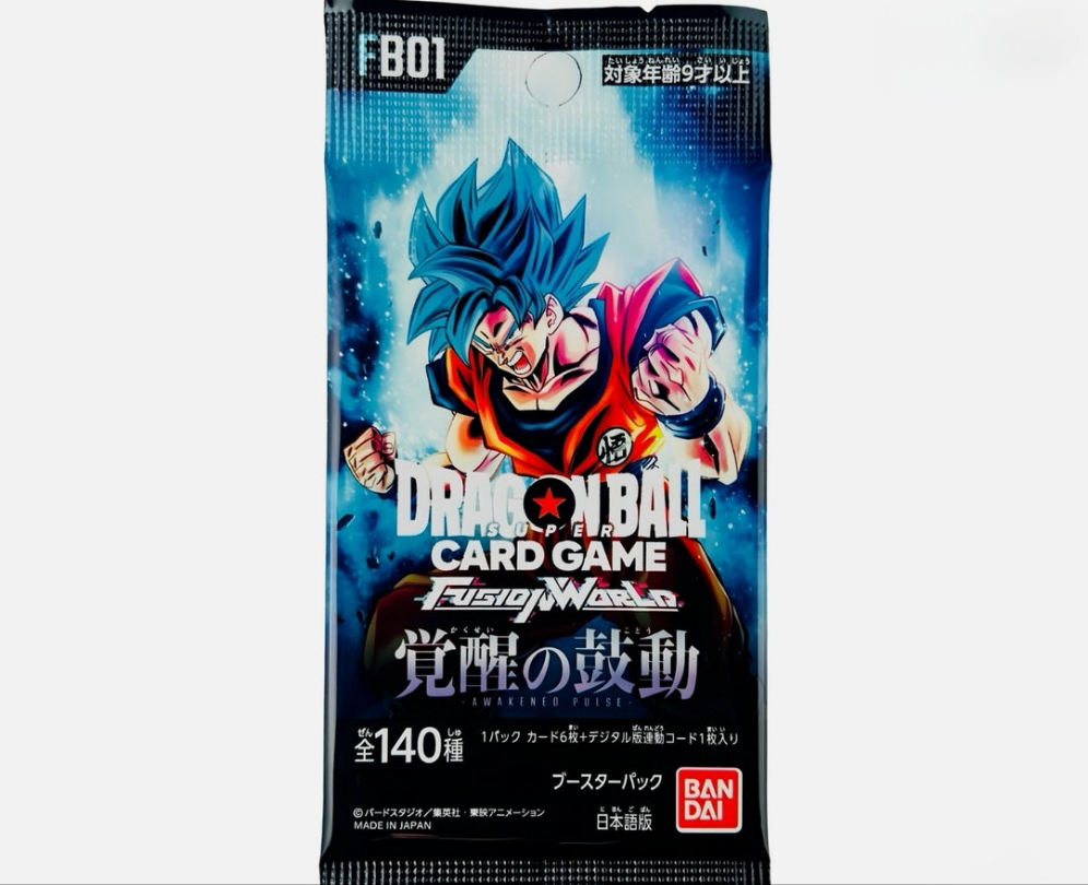 Dragon Ball Super Fusion World: Awakened Pulse Booster Pack [FB01] Japanese
