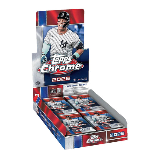 2026 Topps Chrome Baseball Hobby Box