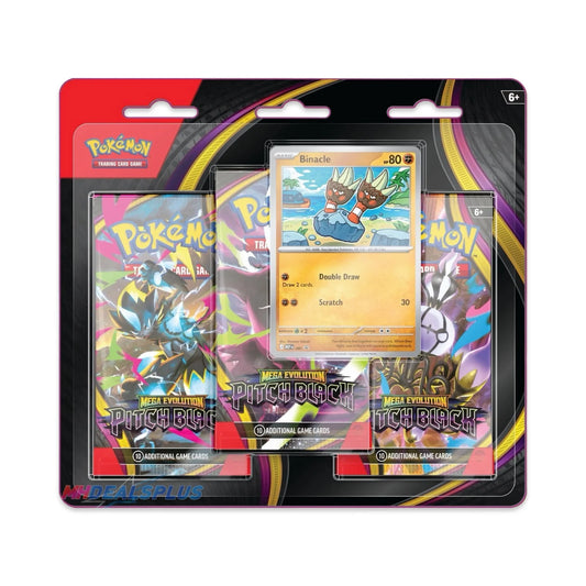 Mega Evolution: Pitch Black 3 Pack  Blister