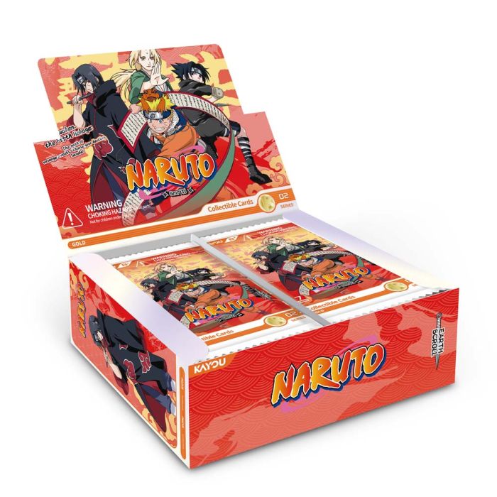 2026 Kayou Naruto Earth Scroll Series 2 Booster Box