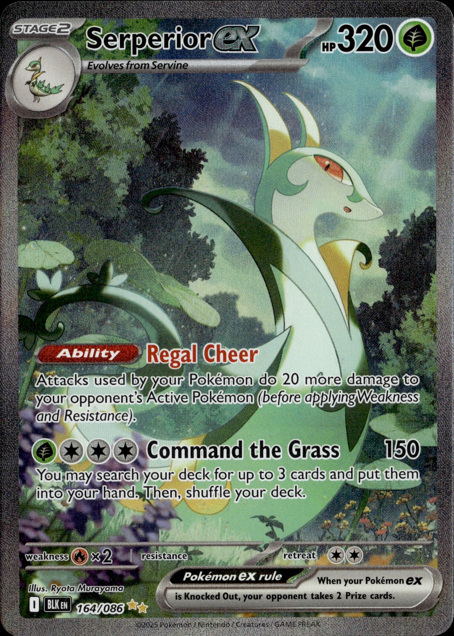 Serperior ex 164/086 [Black Bolt]